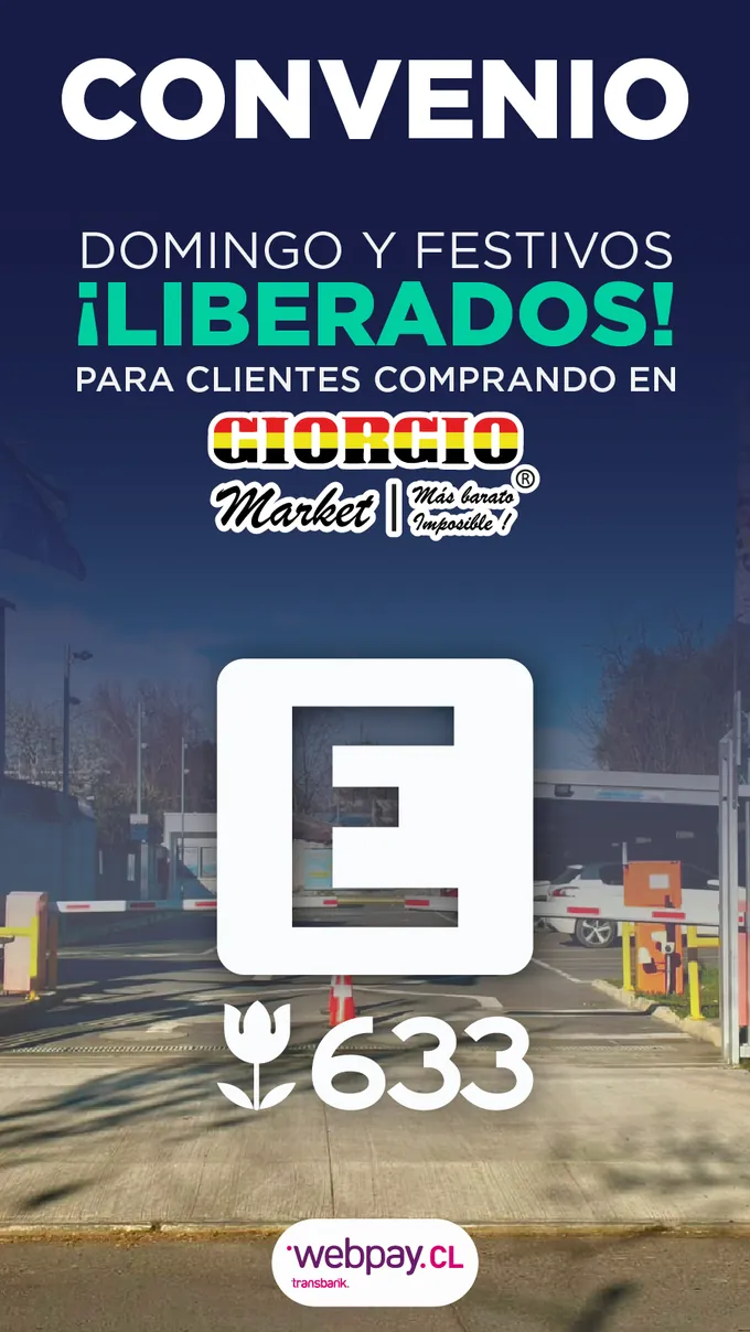 Domingos y festivos liberados para clientes comprando en Giorgio Market
